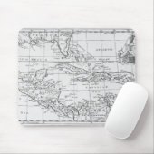 Tapis De Souris Carte des Antilles (Avec souris)