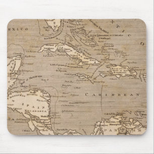 Tapis De Souris Carte des Antilles par Arrowsmith