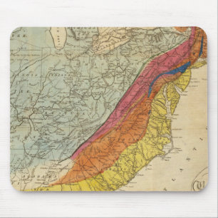Tapis De Souris Carte des États-Unis d'Amérique 4