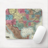 Tapis De Souris Carte Des États-Unis, Du Canada, Du Mexique (Avec souris)