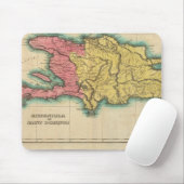 Tapis De Souris Carte D'Hispaniola, Ou Saint-Domingue (Avec souris)