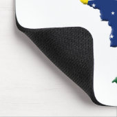 Tapis De Souris Carte du Brésil (Coin)