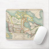 Tapis De Souris Carte du Canada (C. 1900) Mousepad (Avec souris)