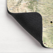 Tapis De Souris Carte du chemin d'Eclipse solaire 2017 (Coin)