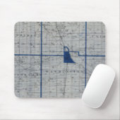Tapis De Souris Carte du comté d'Adams (Avec souris)