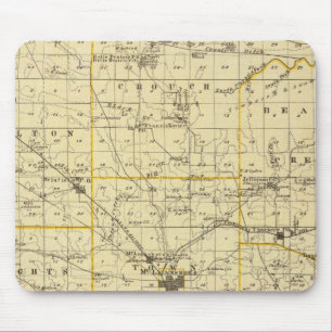 Tapis De Souris Carte du comté de Hamilton