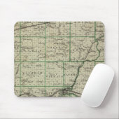 Tapis De Souris Carte du comté de La Salle (Avec souris)