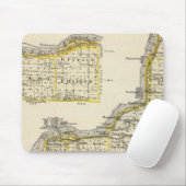 Tapis De Souris Carte du comté de Rock Island et de Dixon (Avec souris)