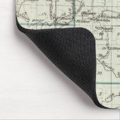 Tapis De Souris Carte du comté de Saline (Coin)
