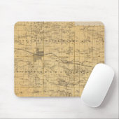 Tapis De Souris Carte du comté d'Olmsted, Minnesota (Avec souris)