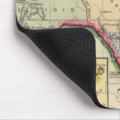 Tapis De Souris Carte Du Comté Du Texas (Coin)