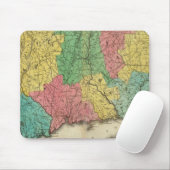 Tapis De Souris Carte Du Connecticut (Avec souris)