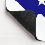 Tapis De Souris Carte du drapeau du Texas (Coin)