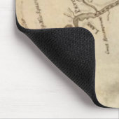Tapis De Souris Carte du fleuve Mississippi (Coin)
