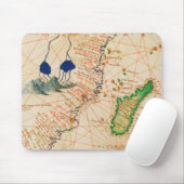 Tapis De Souris Carte du Madagascar (Avec souris)