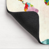 Tapis De Souris Carte du monde (Coin)