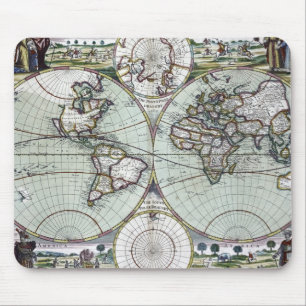 Tapis De Souris Carte du monde