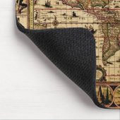 Tapis De Souris Carte du monde 1635 Mousepad (Coin)