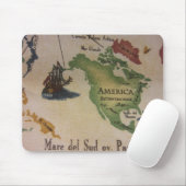 Tapis De Souris Carte du monde - Amérique (Avec souris)