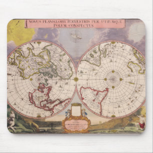Tapis De Souris Carte du monde antique