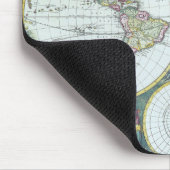 Tapis De Souris Carte du monde antique du 17ème siècle, Frederick  (Coin)