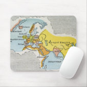 Tapis De Souris CARTE du MONDE, c1300. (Avec souris)