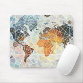 Tapis De Souris Carte du monde d'Air Afrique (Avec souris)