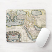 Tapis De Souris Carte du Moyen-Orient (Avec souris)