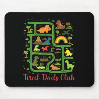 Tapis De Souris Carte du pays des dinosaures Papa Club des papas f