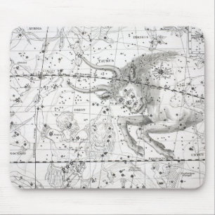 Tapis De Souris Carte du plat XIV de constellations