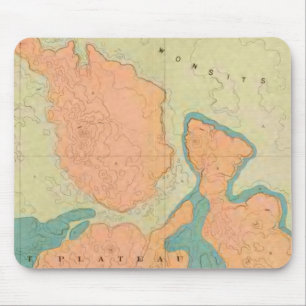 Tapis De Souris Carte Du Plateau D'Uinkaret
