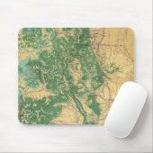 Tapis De Souris Carte économique du Colorado (Avec souris)