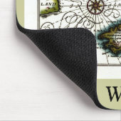 Tapis De Souris Carte et/ou drapeau du Pays de Galles (Coin)