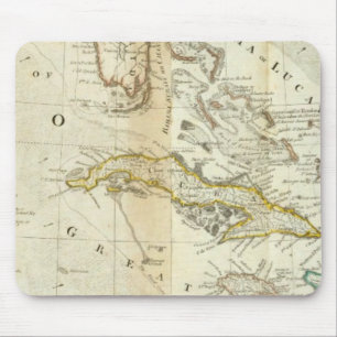 Tapis De Souris Carte exacte de la partie sud de l'Amérique du No