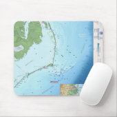 Tapis De Souris Carte externe de banques (Avec souris)