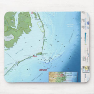 Tapis De Souris Carte externe de banques