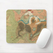 Tapis De Souris Carte Geol US (Avec souris)