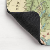 Tapis De Souris Carte géologique de l'Europe (Coin)