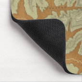 Tapis De Souris Carte Géologique Du Sud 2 (Coin)