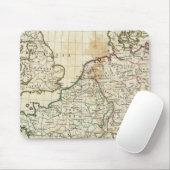 Tapis De Souris Carte gravée de l'Europe (Avec souris)