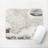 Tapis De Souris CARTE : La CRIMÉE, c1855 (Avec souris)