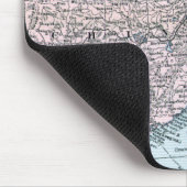 TAPIS DE SOURIS CARTE : L'ASIE DE L'EST, 1907 (Coin)