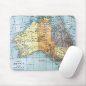 Tapis De Souris CARTE : L'AUSTRALIE, c1890 (Avec souris)