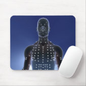Tapis De Souris Carte légère des points d'acuponcture (Avec souris)