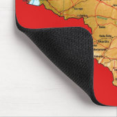 Tapis De Souris Carte lituanienne Mousepad (Coin)