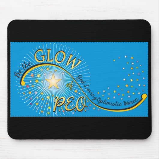 Tapis De Souris Carte mère BeTheGlowOfPEO (Devant)