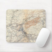 Tapis De Souris Carte militaire, WT Sherman (Avec souris)