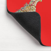 Tapis De Souris Carte Mousepad de la Norvège (Coin)
