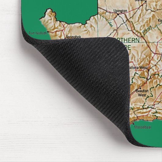 Tapis De Souris Carte Mousepad de l'Afrique du Sud (Coin)