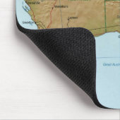 Tapis De Souris Carte Mousepad de l'Australie (Coin)